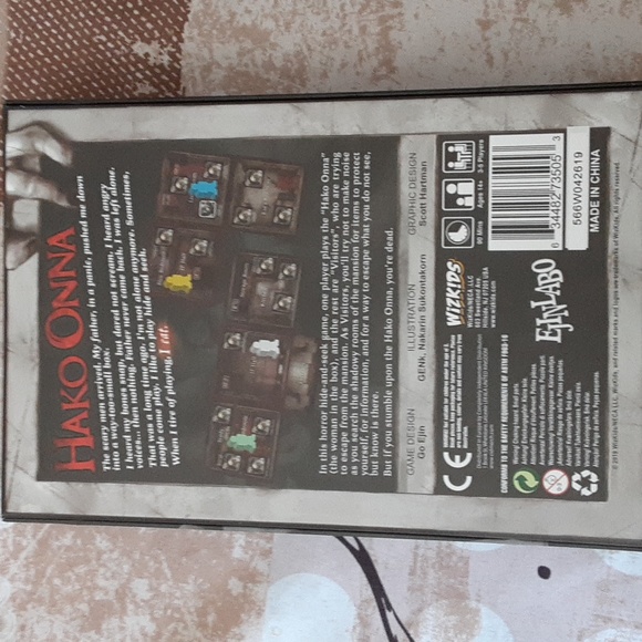 Hako Onna Horror Board Game - Picture 2 of 4